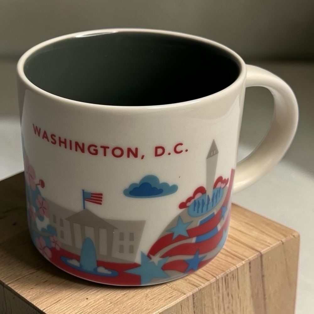 Starbucks Washington D.C. 2017 You are Here Series Coffee Tea Mug Cup  14oz